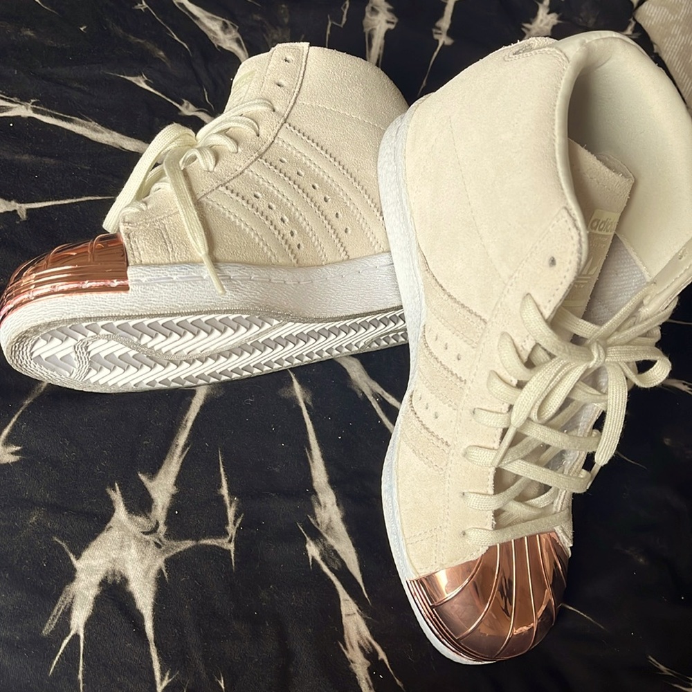 Adidas Suede High-Top Sneakers